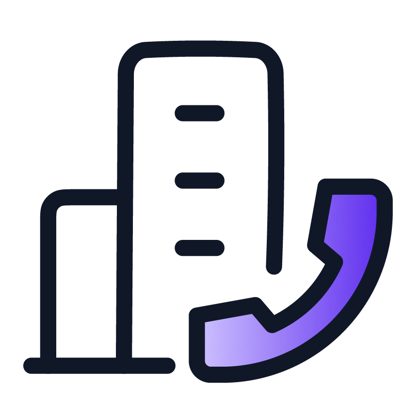 Company Phone Number Icon