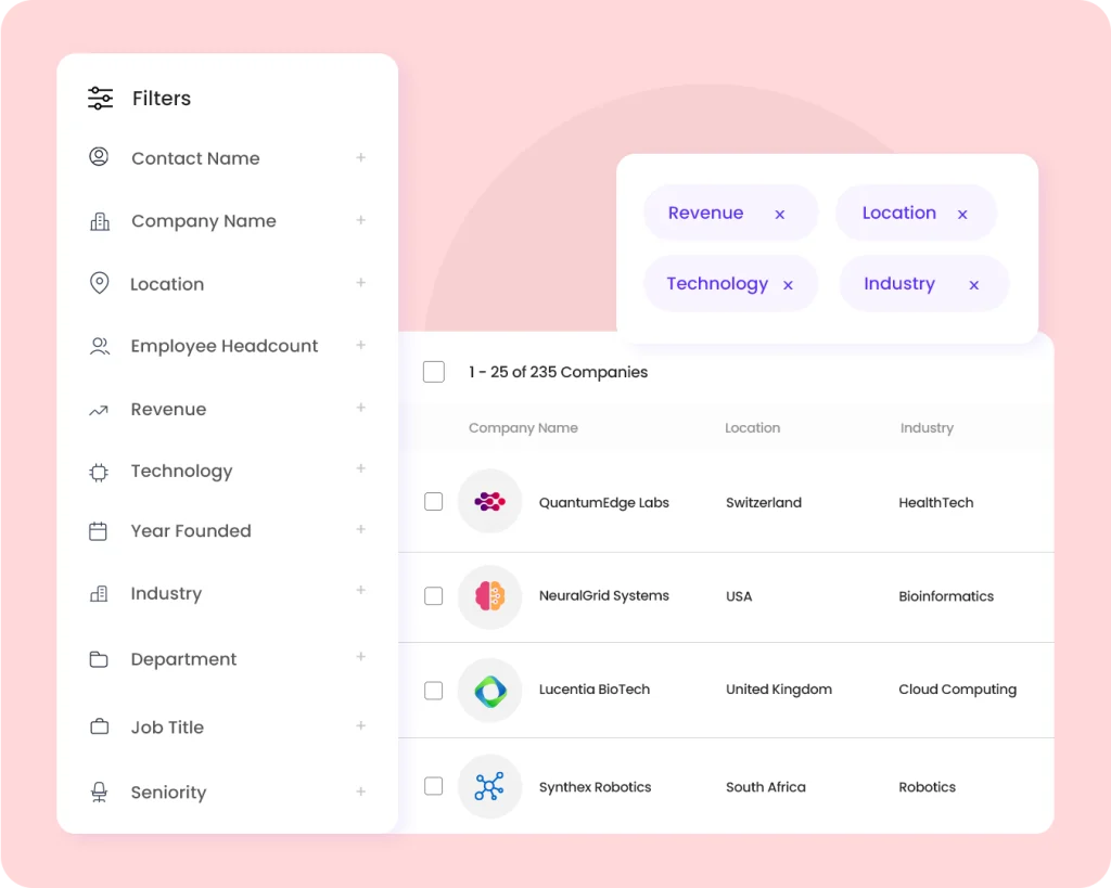 Company Search Feature