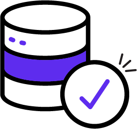 Fully Tailored Data Sourcing Icon